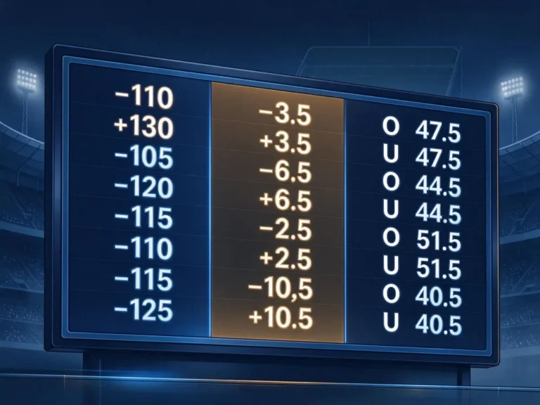 How Sportsbook Odds Work: Understanding Moneylines, Spreads & Probability